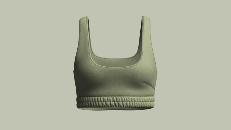 Girls Bralette Tops | Marvelous / Clo3d / obj / fbx