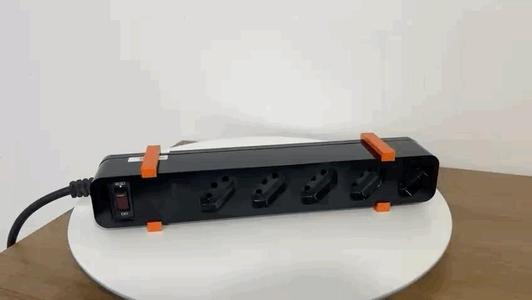 Clamper power strip support