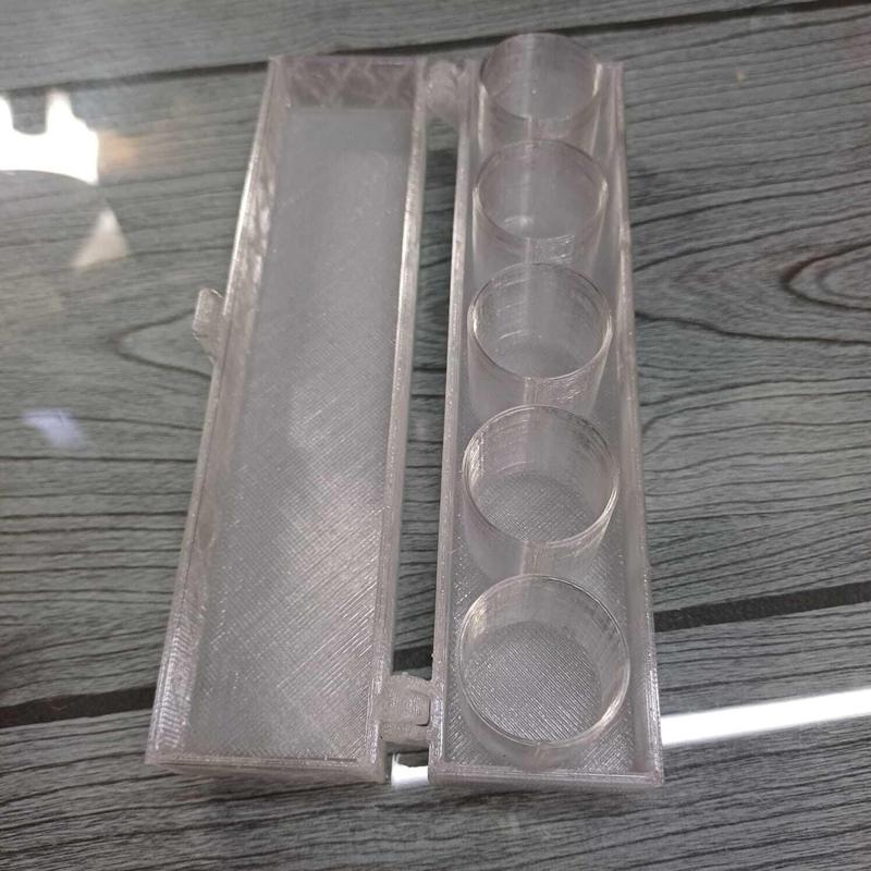 Paint container with case