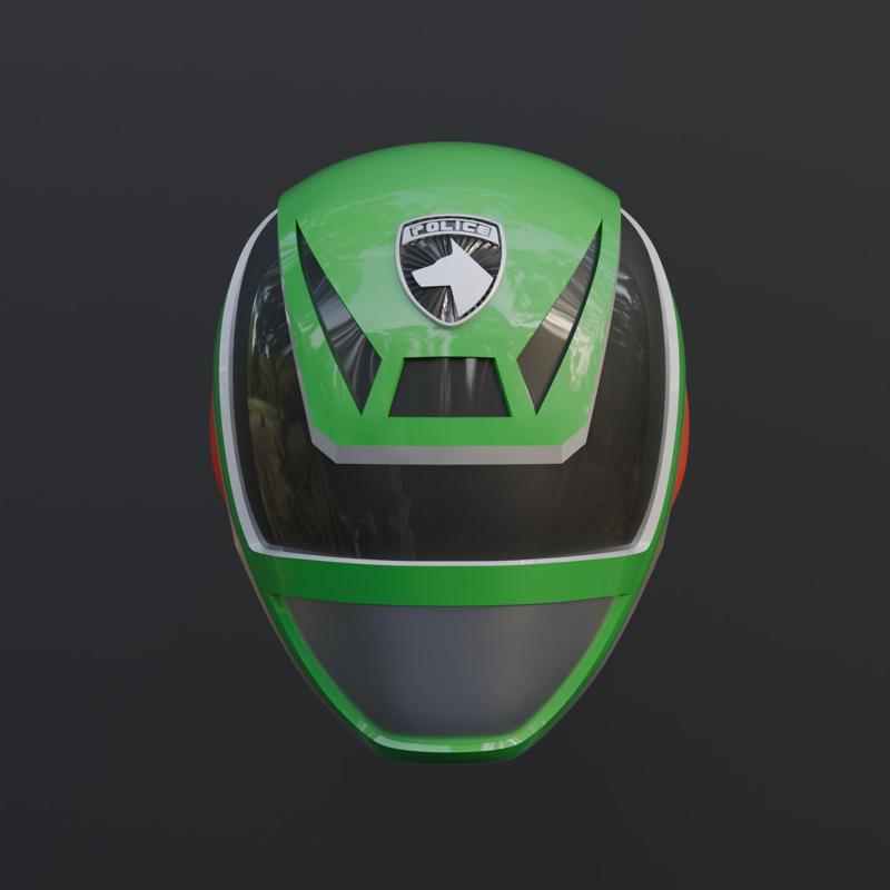 Power rangers SPD Dekaranger sentai Green Wearable