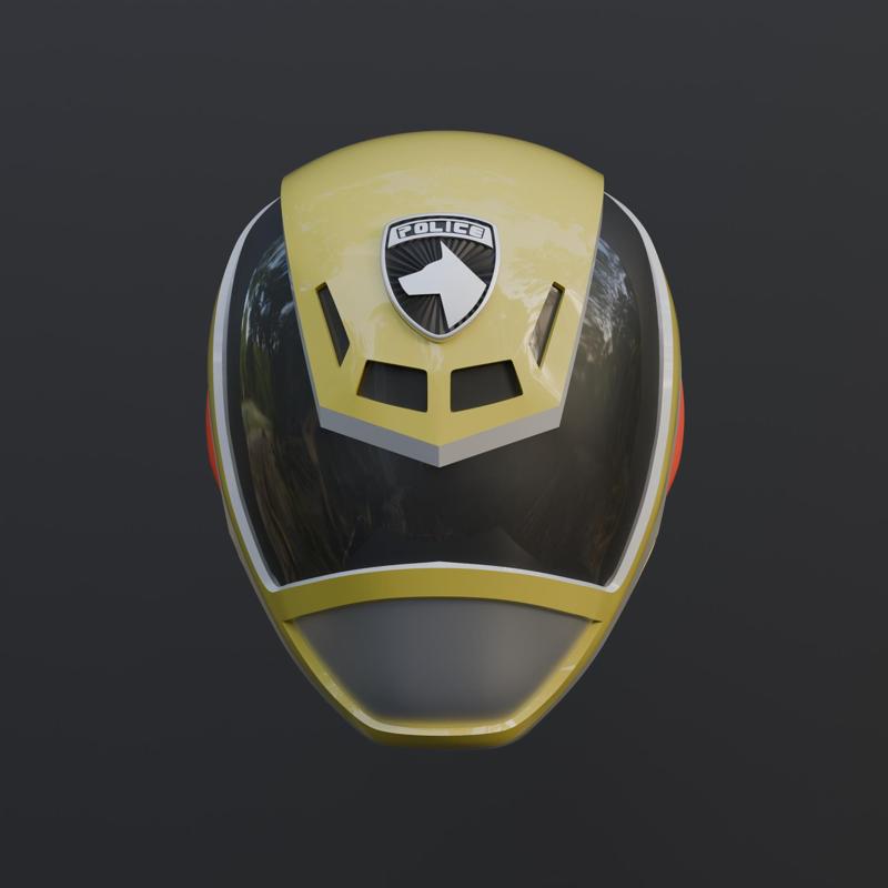 Power rangers SPD Dekaranger sentai Yellow Wearable