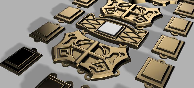 Emet Selch Shoulder Jewel - FFXIV