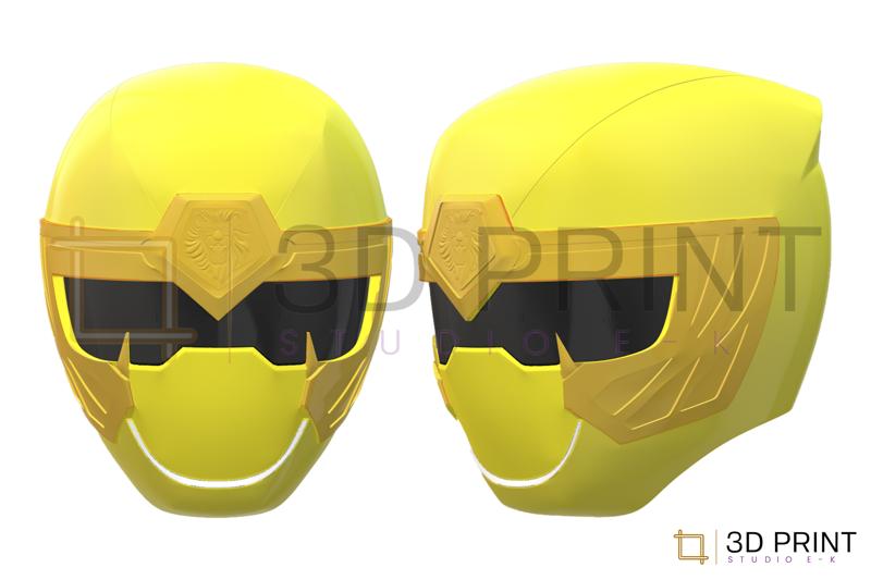 Power Rangers Ninja Storm Yellow Ranger helmet