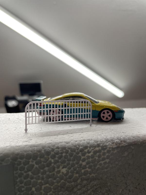 RBN PERFORMANCE PARTS 1/64 barrier / fence FOR HOT WHEELS OR MATCHBOX
