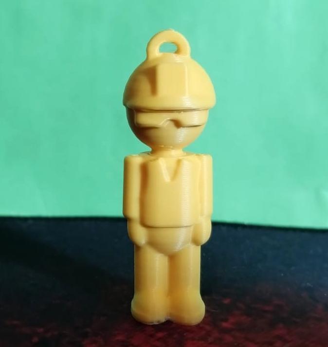 health and safety key ring