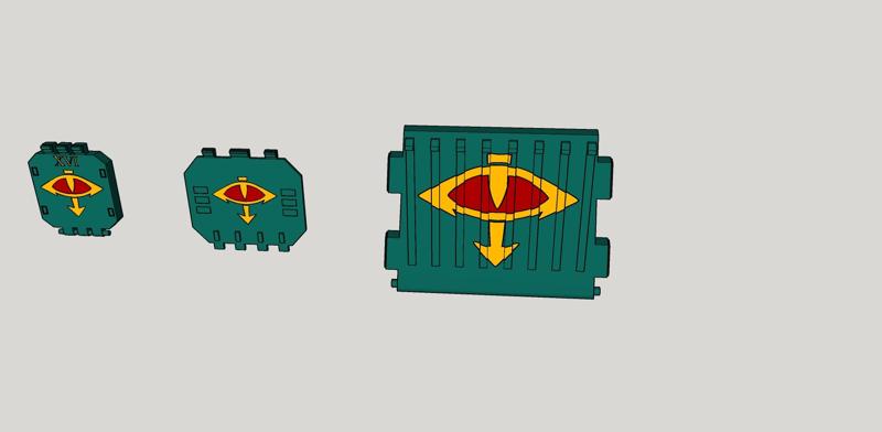 XVI LEGIO HEAVY ASSAULT GUNSHIP CUSTOM DOORS