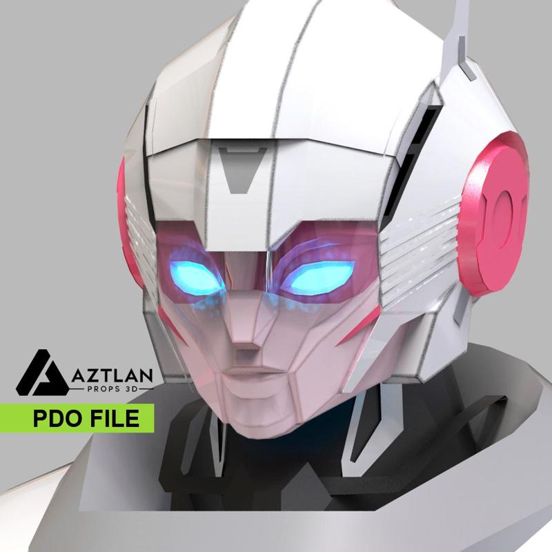 Arcee Helmet - Pepakura
