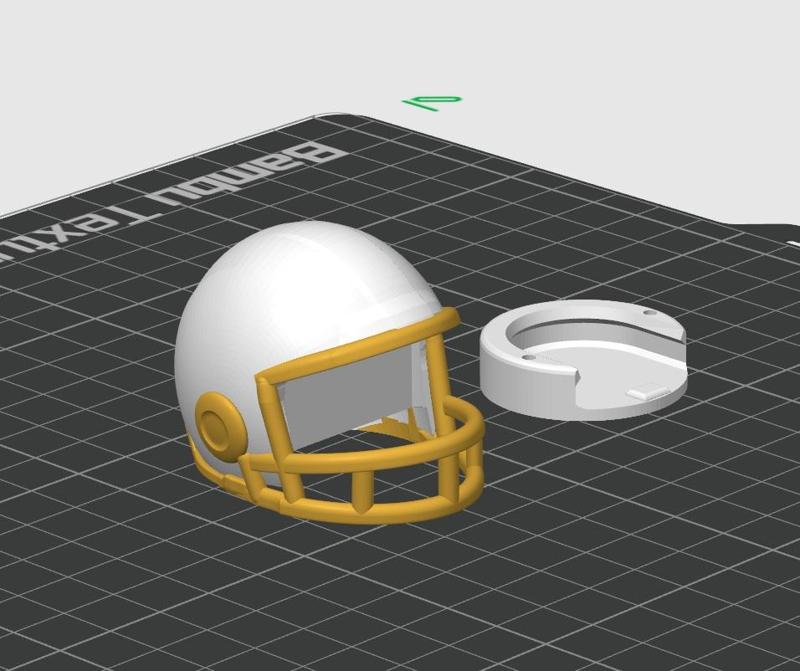 Football Helmet Bottle Cap