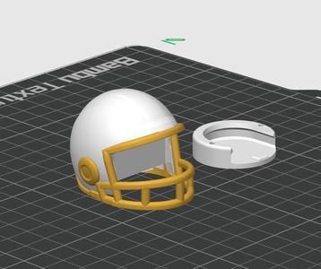 Football Helmet Bottle Cap