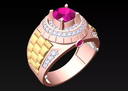 Diamond Rings - Mens Ring - N2246