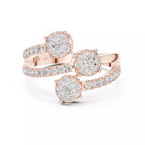 Diamond Cocktail Ring 3dm stl renders animation videos