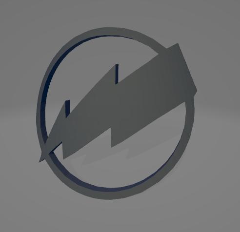 Black Guard Space Marine Icon Moulded 'Hard Transfer'