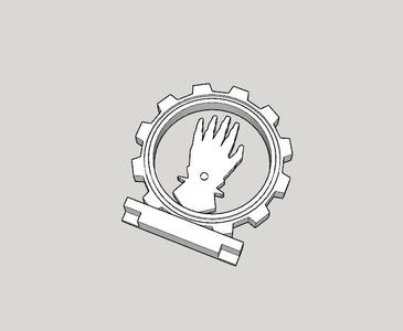 Iron Hands Cog Iron Halo