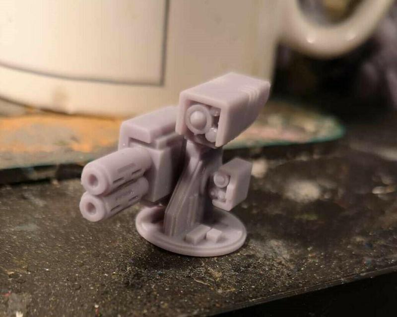 Multi melta for cupola mounting