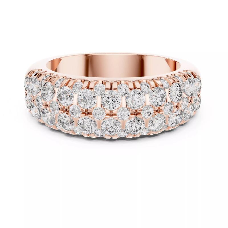 Diamond Band Ring 3dm stl renders animation videos details