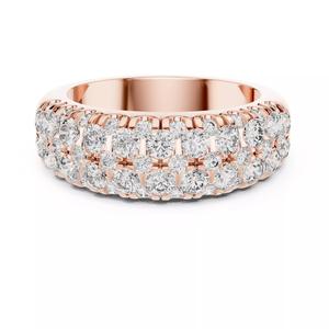 Diamond Band Ring 3dm stl renders animation videos details