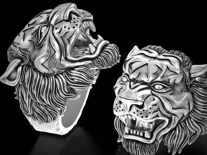 Roaring Tiger Ring