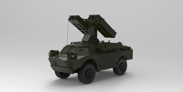 9K31 Strela air missile system