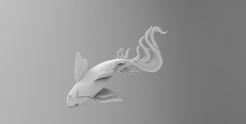fish wall sculpture