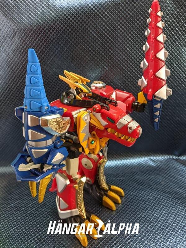 Triceratops Tail for your DX Bakuryuu Gattai AbarenOh - Bakuryuu Sentai Abaranger / Thundersaurus Megazord - Power Rangers DinoThunder