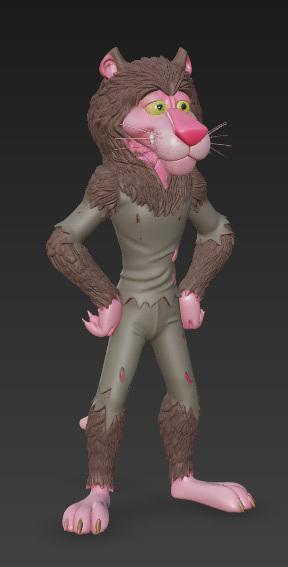 Pink Panther: With Blindfolds and Glamour on Halloween!
