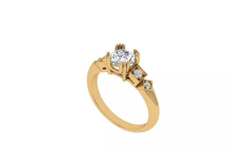 Solitaire Engagement Ring