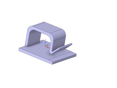Self-adhesive cable organizer cable holder