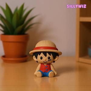 Monkey D. Luffy - One Piece - Knitted - Crochet