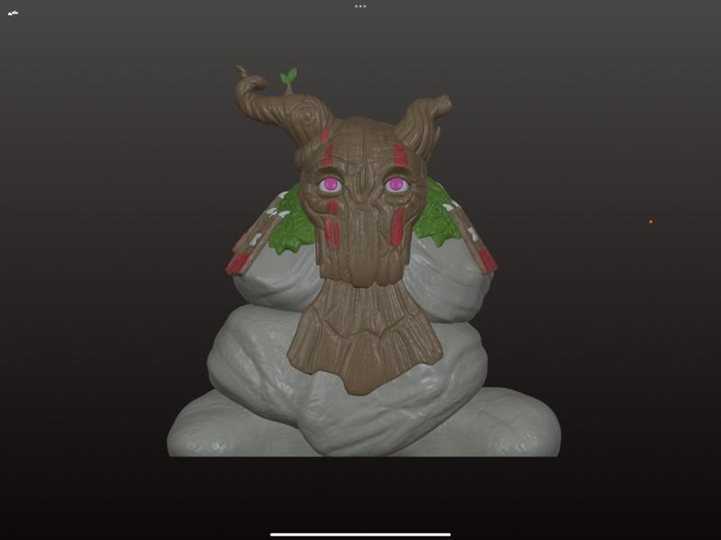 Earth Sprite Elemental Spirit Figure