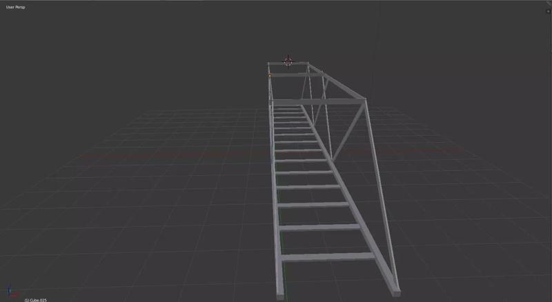 Ho scale model train bridge