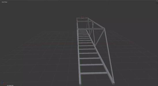 Ho scale model train bridge