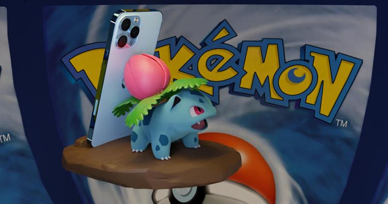 Ivysaur phone holder