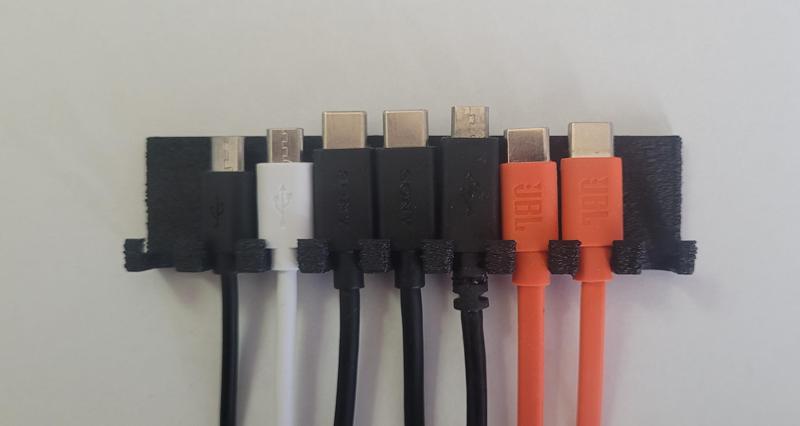 Charger cable holder