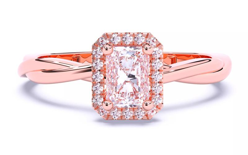 Solitaire Engagement ring 3dm stl renders details