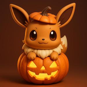 Eevee - Halloween Pumpkin Escape