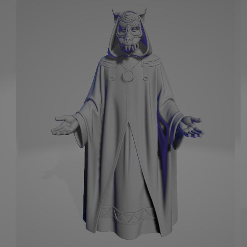 Kenneth Phels (The Dogman) - Sally Face - Zombicide/RPG Miniature