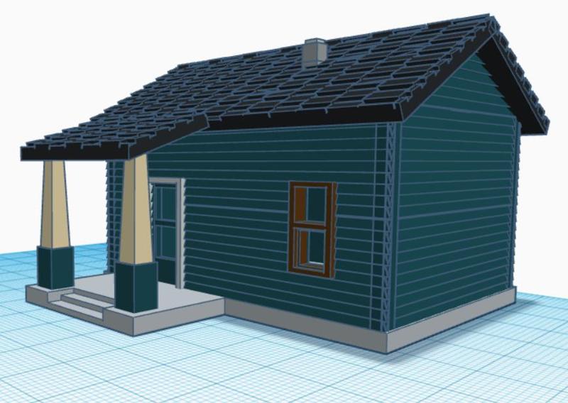 Nantoma Sears Kit House (HO SCALE)