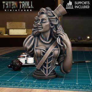 Curse of Strahd - Charlotte Kravtskova Bust  [Pre-Supported]