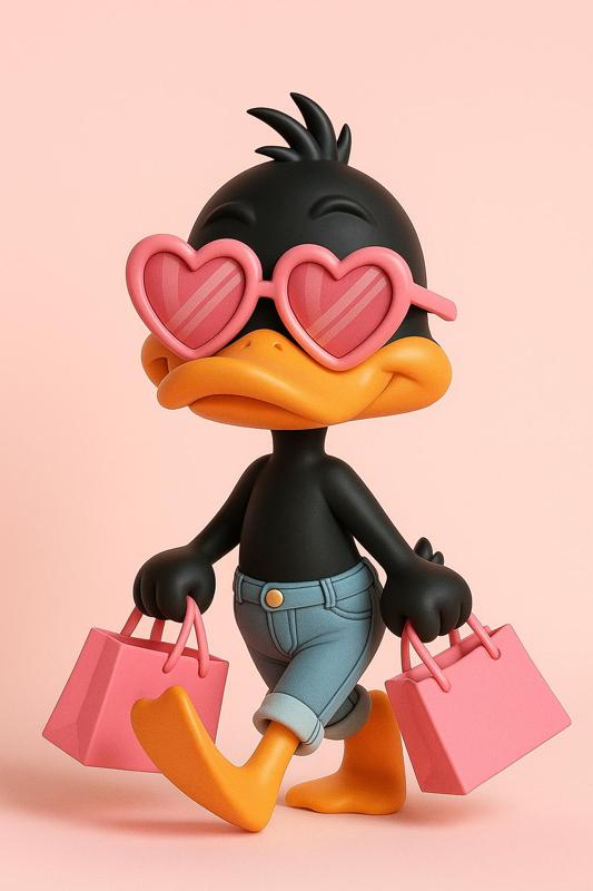 Daffy Duck on Shopping