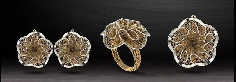 Beautiful ring Electro-Fusion Fashion Ring