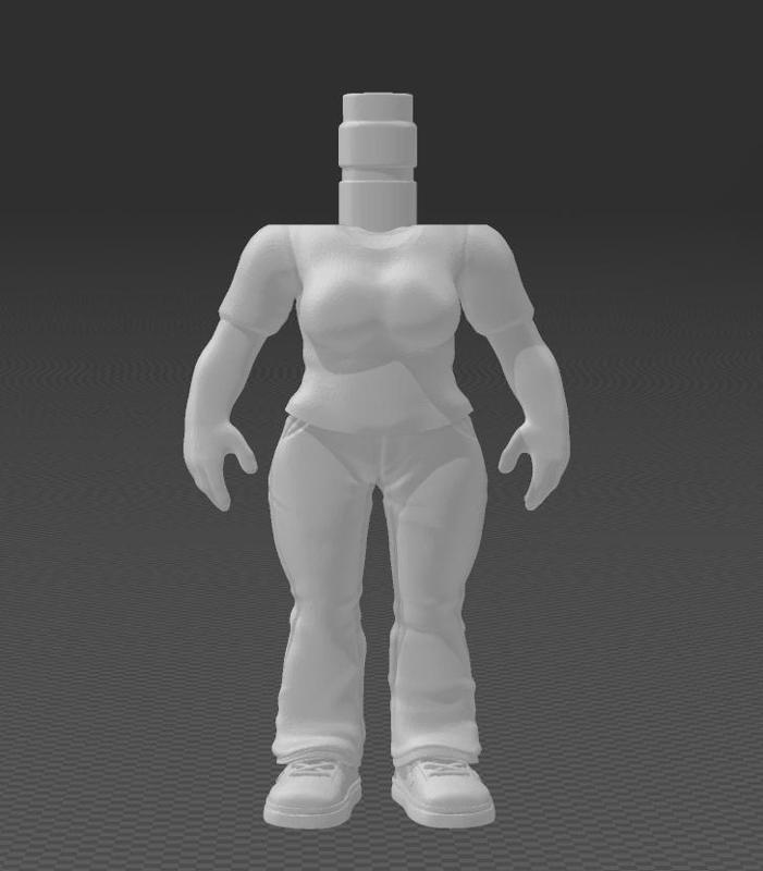 Funko pop bodies women's casual pants