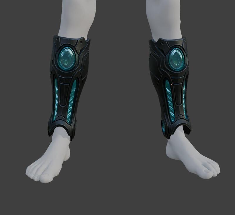 Space Spec Forces Greaves