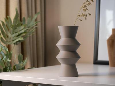 Geometric Vase SUKI - Japandi Collection