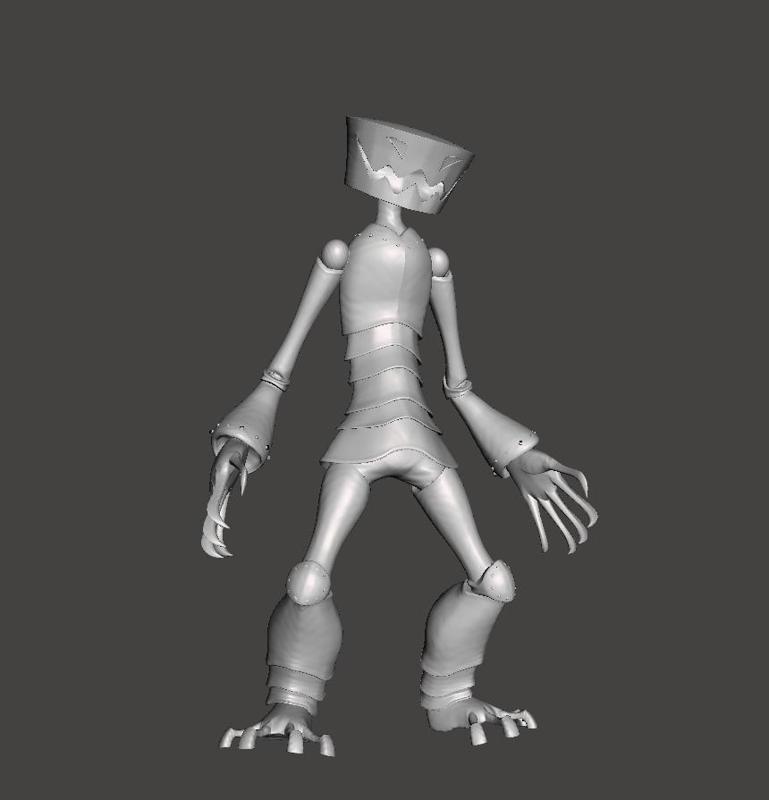 Pump Six Knights of Black 3D Model