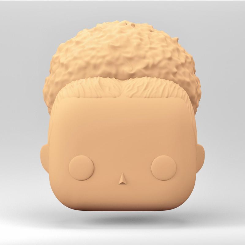 Stylized Chibi / POP Head STL | 3D Print File | WH_6-15