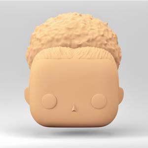Stylized Chibi / POP Head STL | 3D Print File | WH_6-15