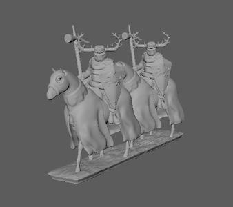10mm Stag Knights Cavalry
