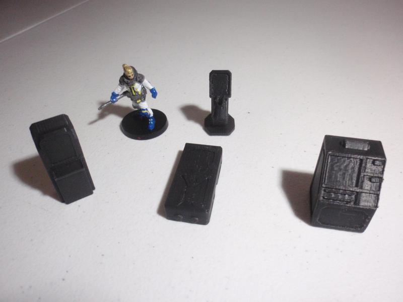 Hibernation Capsule and SciFi Terminals