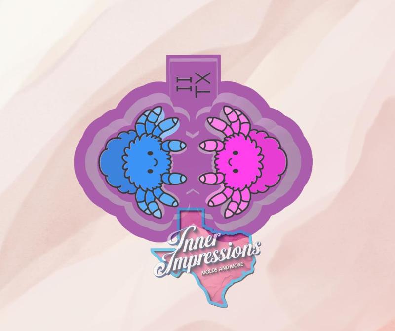 Baby Tarantula Vent Freshie Mold