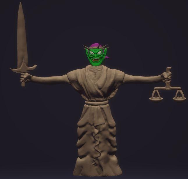 Green Goblin Statue Spider-man Animated Series